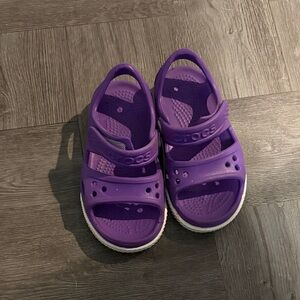 CROCS Kids Purple Sandals